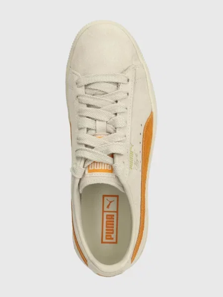 Puma velúr sportcipő Clyde OG bézs
