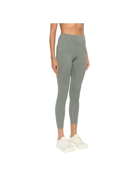 Spodnie dresowe Adidas By Stella Mccartney z logo zielone