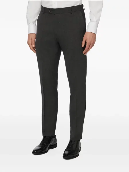 Pantaloni croiți Boggi Milano gri