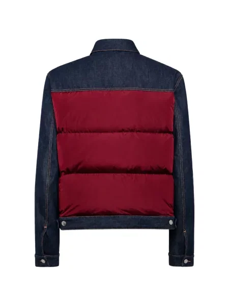 Geacă cu puf Dsquared2 albastru