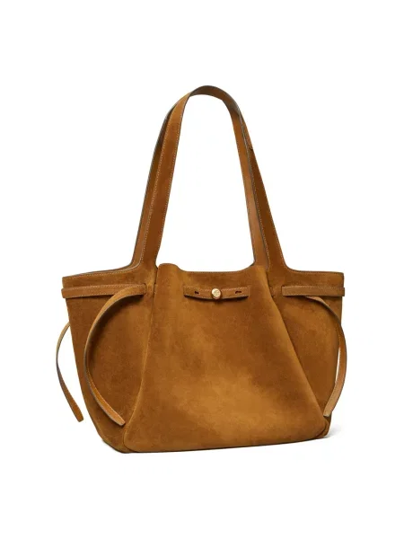 Shopperka Tory Burch brązowa