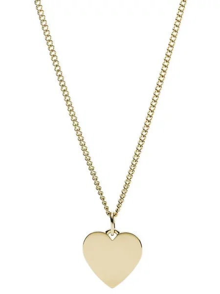 Колие Fossil златисто