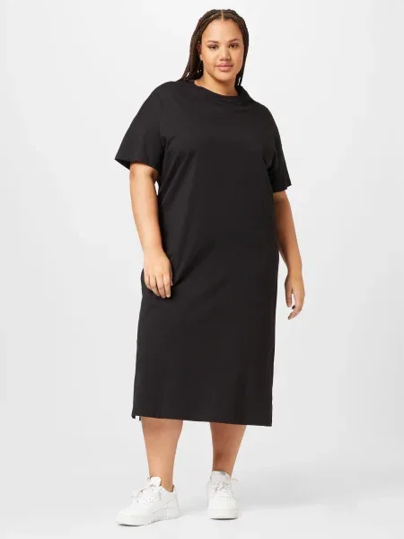 Vero Moda Curve Obleka MOLLY' črna