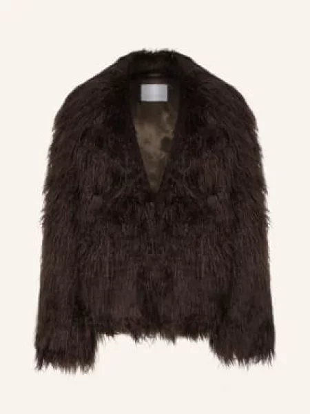 Leger Studio Kurtka Ze Sztucznego Futra Inge braun
