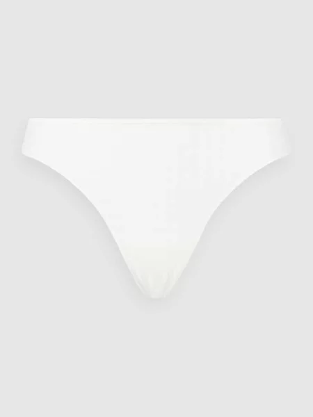 Stringi z fakturowanym wzorem model ‘Avero Thong’ Marie Jo białe