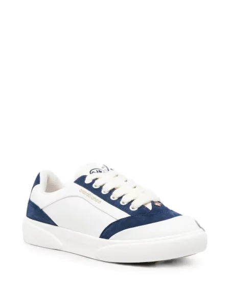 Fűzős csipkés sneaker Casablanca fehér