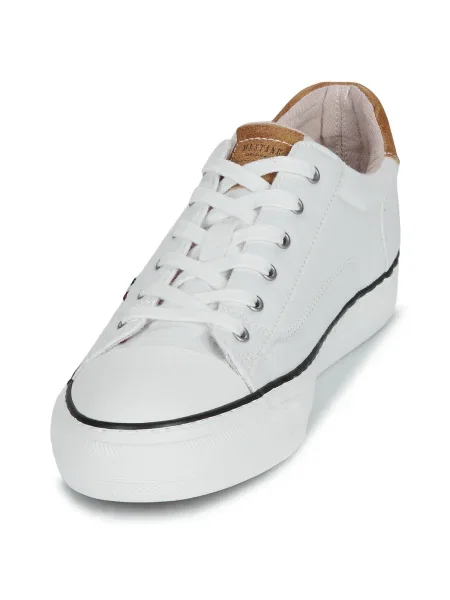 Pantofi Mustang alb