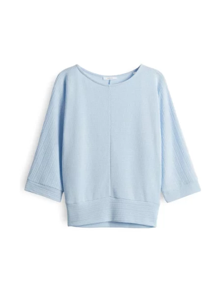Dzianinowy sweter Opus niebieski