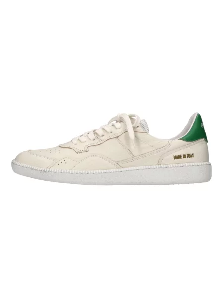 Sneakersy Hidnander skórzane białe