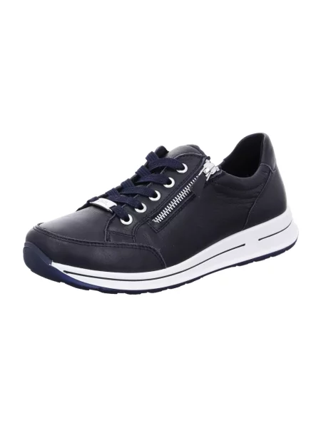 Sneakersy Ara skórzane niebieskie