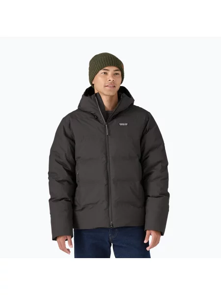 Geacă cu puf pentru bărbați Patagonia Jackson Glacier black negru