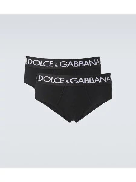 Chiloți multipac Dolce&gabbana din jerseu negru