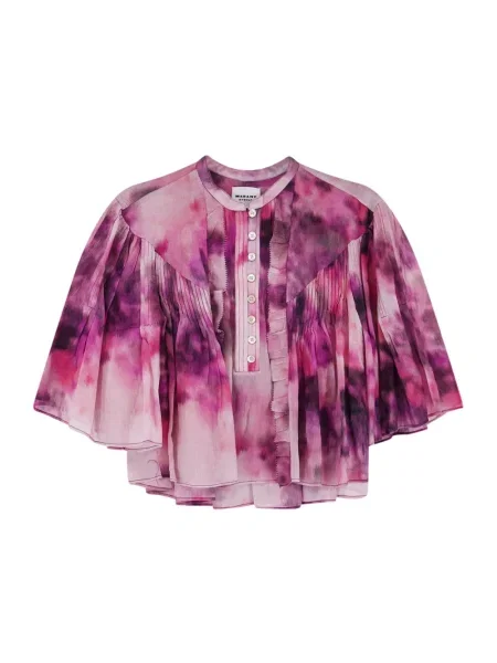 Wielobarwność bluzka Marant Etoile o krotszym kroju