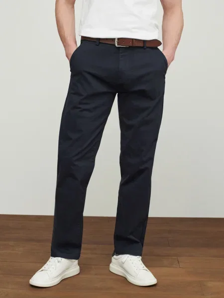 Next Pantaloni eleganți bleumarin