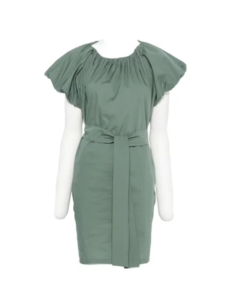 Cu centură rochie mini Moutaki verde