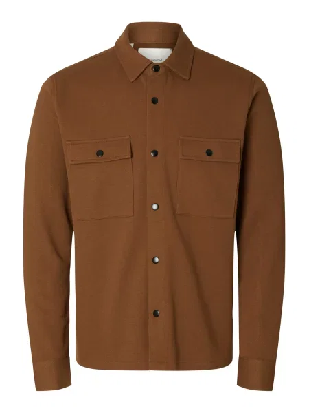 SELECTED Cămașă maro