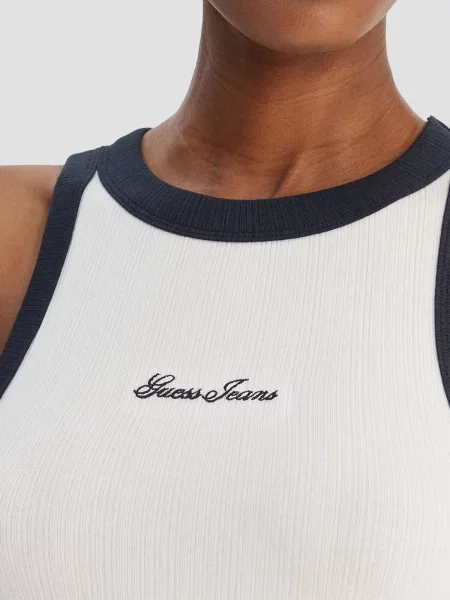 Майка Guess Jeans білий