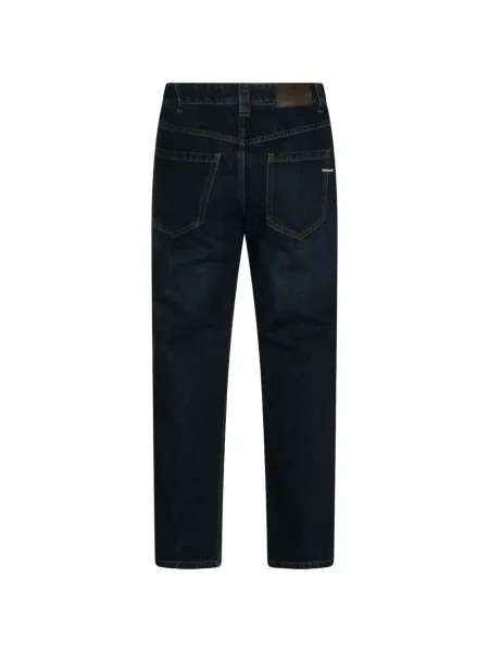 Blugi Brunello Cucinelli cu 5 buzunare albastru