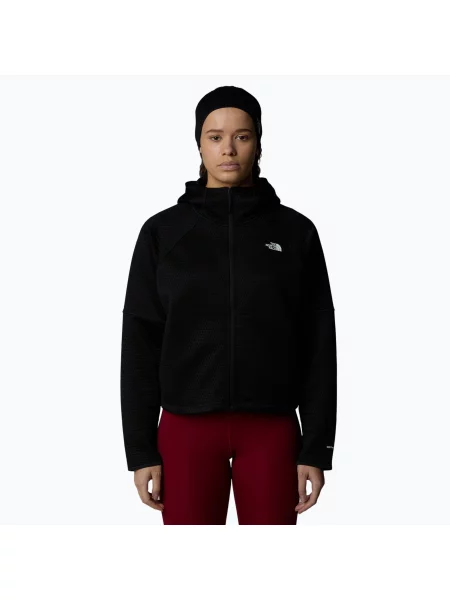 Bluza trekkingowa The North Face Vertical Thermal FZ Hoodie black czarna