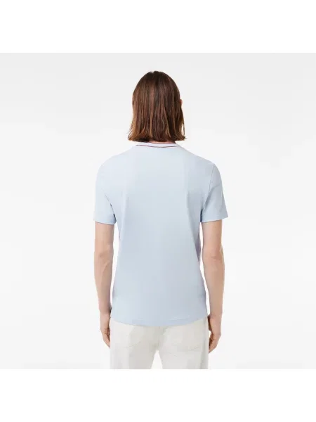 Футболка Lacoste голубая