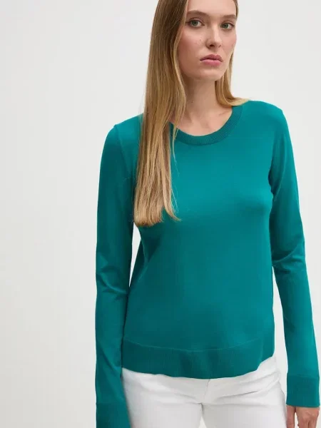 Пуловер Sisley зелено