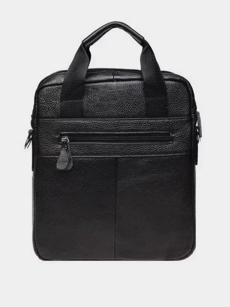 Borsa Leather Мессенджер Шкіра чорний