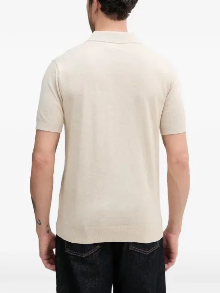 Tricou polo Barbour cu broderie