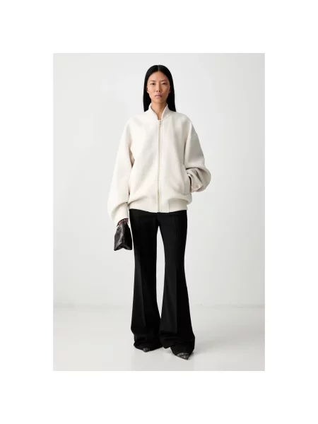 Kurtka bomber Sportmax beżowy