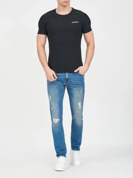 Футболка Bikkembergs чорна