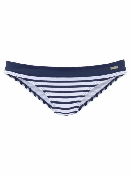 VENICE BEACH Bikinové nohavičky Summer / námornícka modrá biela