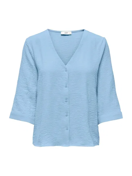 JDY Bluză JDYCAPOTE deschis albastru