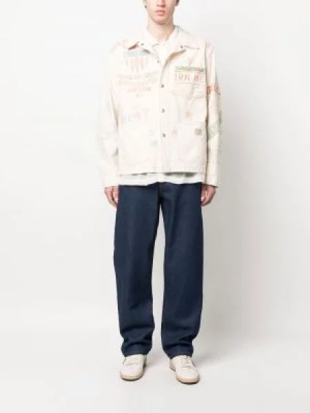 Raštuota polo marškinėliai Polo Ralph Lauren mėlyna