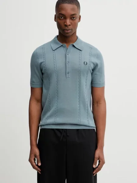 Шерстяное поло Fred Perry