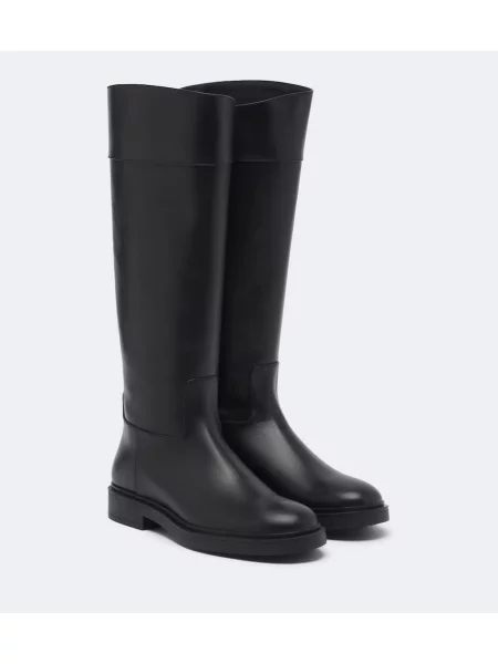 Cizme Aquazzura din piele negru