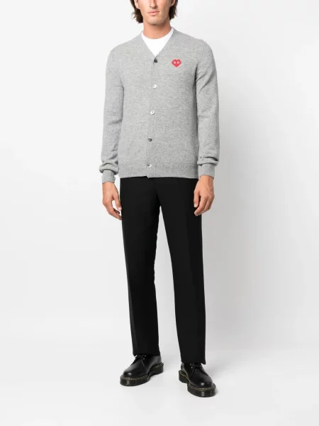 Cardigan Comme Des Garcons Play gri