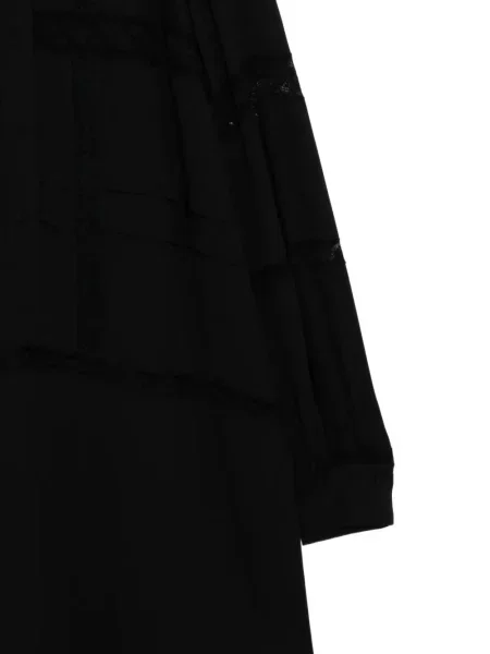 Lung rochie Dice Kayek din dantelă negru