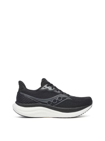 Синтетический кроссовки для бега Saucony черные