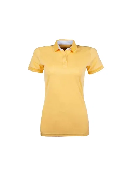 Jeździeckie polo HKM Classico żółta