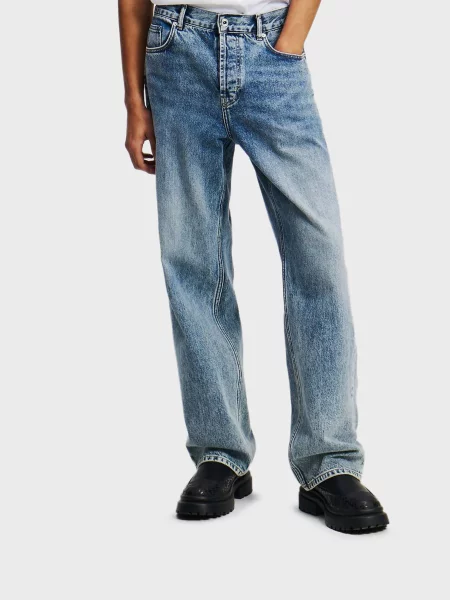 Прямые джинсы Karl Lagerfeld Jeans синие
