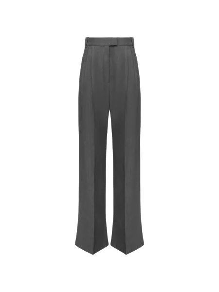 Pantaloni Situationist de lână gri