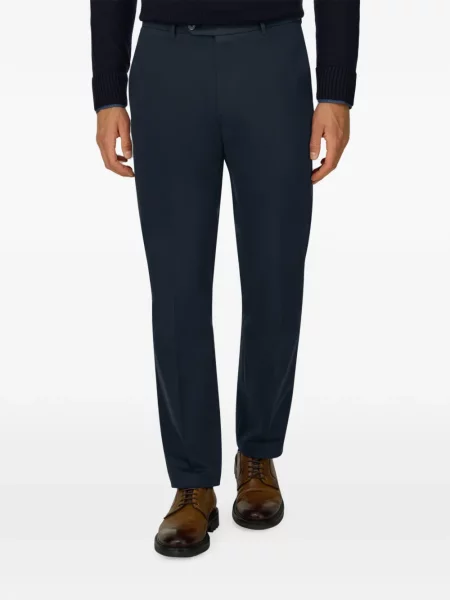 Pantaloni Boggi Milano din modal albastru
