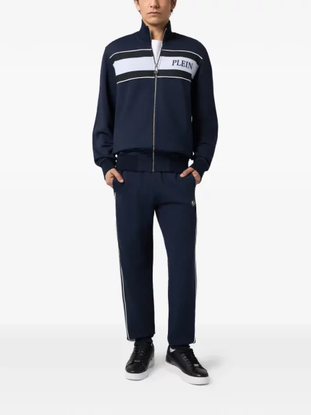 Geacă Philipp Plein cu imagine alergare albastru