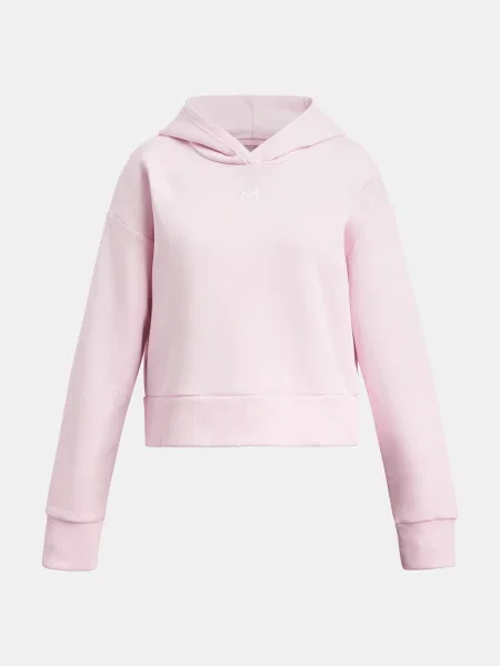 Hanorac cu glugă copii Under Armour alb