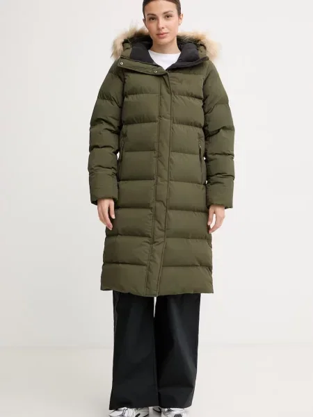 Helly Hansen jachetă pentru femei W ARIA LONG PARKA verde