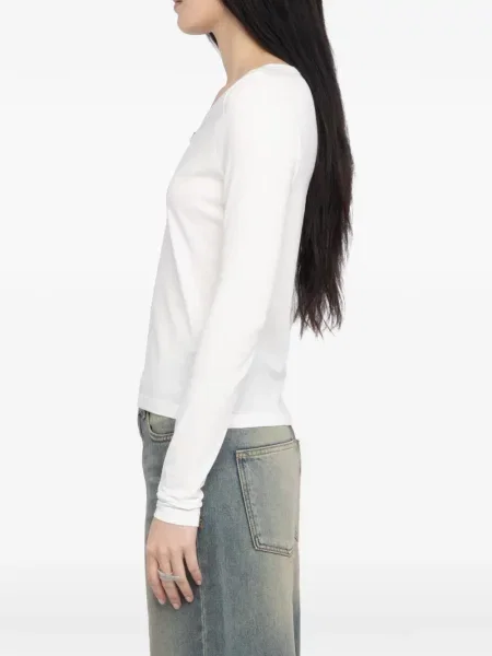 Tricou Zadig&voltaire lung alb