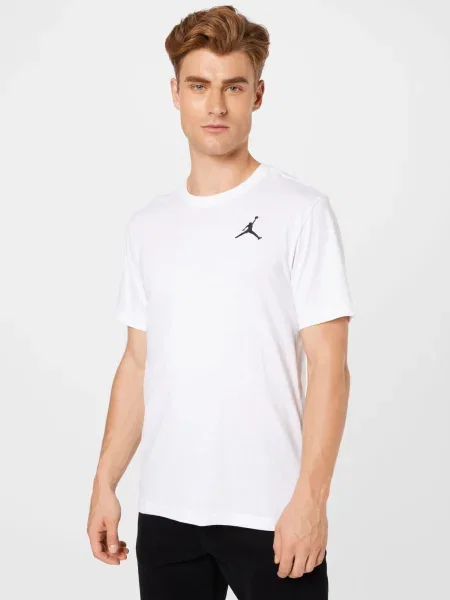 Jordan Funkčné tričko Jumpman / čierna biela