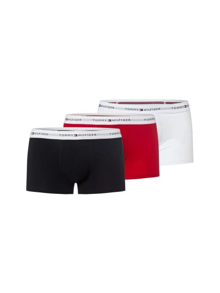Tommy Hilfiger kąpielówki w Mężczyźni niebieski|czerwony|biały jednolity S białe