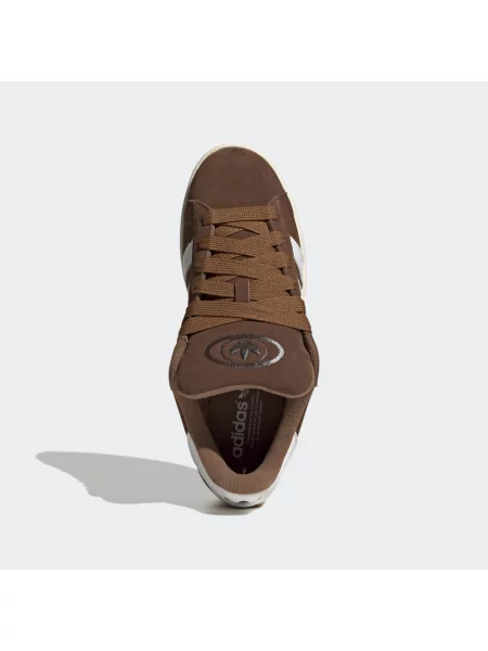 Sneakersy Adidas Campus retro zamszowe brązowe