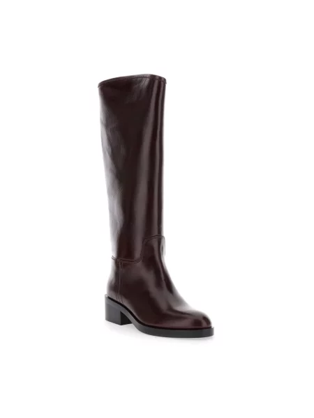 Kozaki Jeffrey Campbell skórzane brązowe