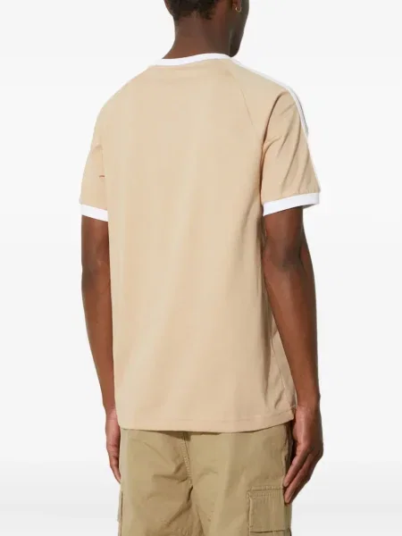 Prugaste kratke hlače Adidas crna